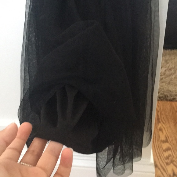 Black Bustier and Tulle Dress - Picture 4 of 7